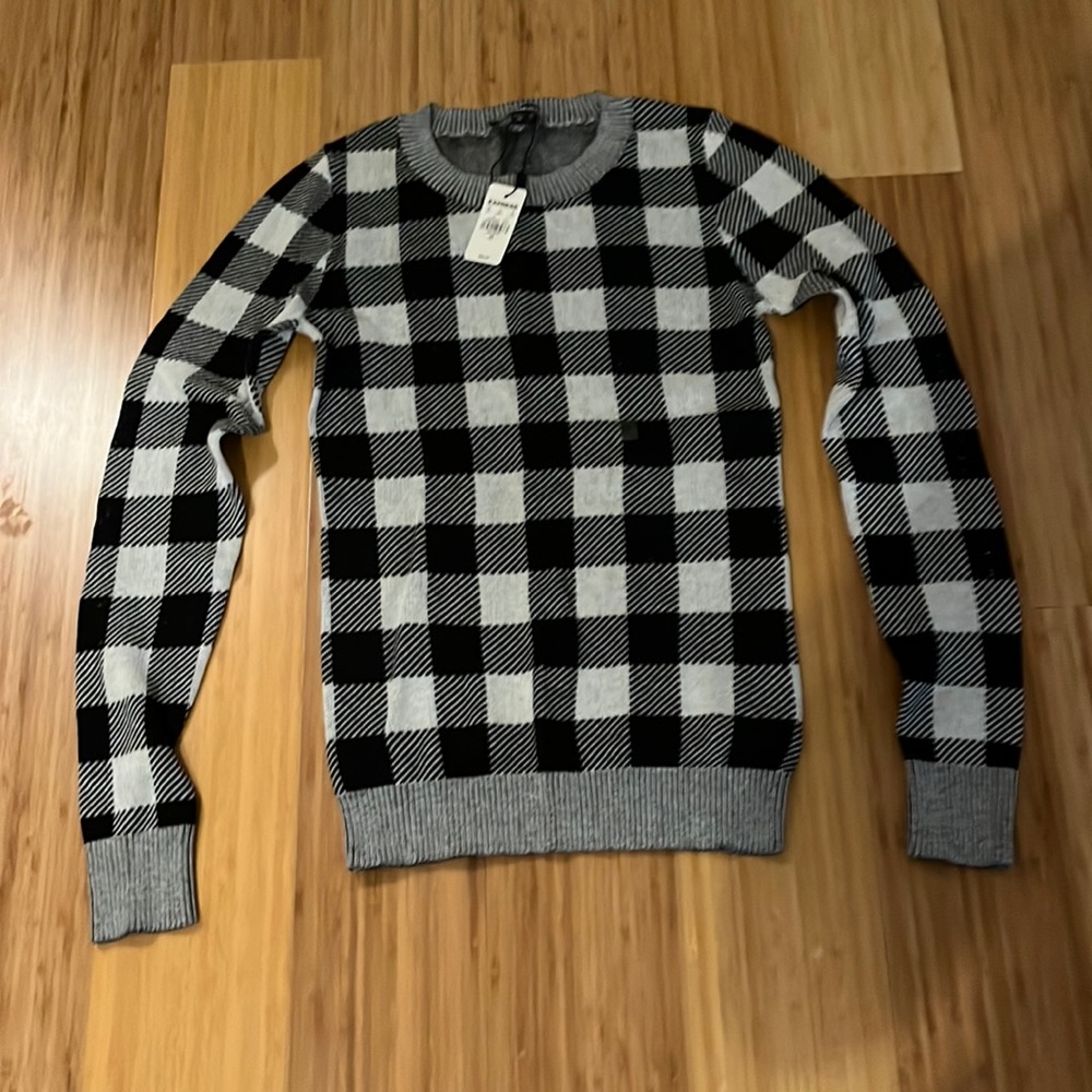 🌻Nwt Express plaid sweater